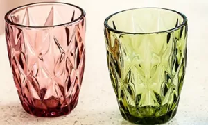 SORIETN Glass Goblets Bulk